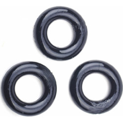 Sexxify Triple Donuts Cock Ring Set 3pc 5000128018036 Gyűrűk Gyűrűk