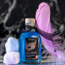 ORGIE COTTON CANDY KISSABLE OIL LIPS MASSAGE KIT 100ML 5600298351294 Illatos