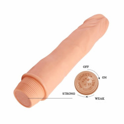 Vibrator Realist Dwarf, Multispeed, Natural, 21.5 cm 6959532325942 6959532303384 Vibrátorok