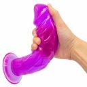 Dildo Realist cu Ventuza Jack, Violet, 22 cm 5000128043373 Dildo
