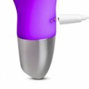 Vibrator Rabbit Benny 10 Modes Vibration Silicon USB 20cm purple 5000128037631 Multifunkciós