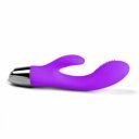 Vibrator Rabbit Benny 10 Modes Vibration Silicon USB 20cm purple 5000128037631 Multifunkciós