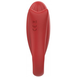 Pandora Remote Control Torque Vibrator 12 Vibration Modes Red Silicon 8720365100901 Multifunkciós