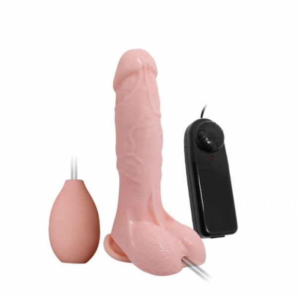 Vibrator Realist Multispeed Squirting 19.3 Cm Talpas-letapasztható