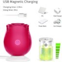 ROSE SUCK MASSAGER USB 10 FUNCTION 5903661805432 Csiklóizgatók