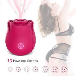 ROSE SUCK MASSAGER USB 10 FUNCTION 5903661805432 Csiklóizgatók