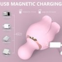 Vibrator Bloom, 18 Moduri Stimulatoare, Silicon, USB, Pink, 10.9 cm  5000128054041 Csiklóizgatók