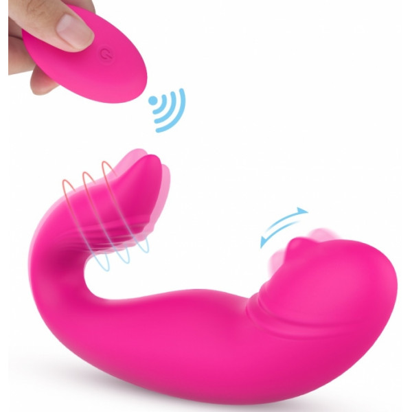 Stimulator Super Roll 9 vibration mode Silicon, USB,  12.5 cm 5000128054171 Multifunkciós