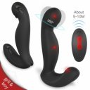 Mack Remote Control 9 Modes Vibration & Rotation Stimulator Black Silicone 12.7 Cm 5000128026604 Multifunkciós