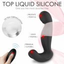Mack Remote Control 9 Modes Vibration & Rotation Stimulator Black Silicone 12.7 Cm 5000128026604 Multifunkciós