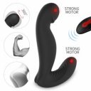 Mack Remote Control 9 Modes Vibration & Rotation Stimulator Black Silicone 12.7 Cm 5000128026604 Multifunkciós