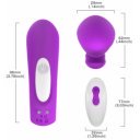 Vibrator Couple's Fun Remote Control Silicon 9 Functions Vibration USB Purple 5000128004633 Vízálló vibrátorok