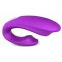 Vibrator Couple's Fun Remote Control Silicon 9 Functions Vibration USB Purple 5000128004633 Vízálló vibrátorok