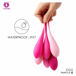 Set 6 Bile Vaginal Kegel Silicon 5000128004763 Gésagolyók