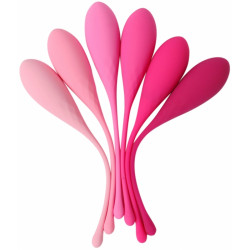 Set 6 Bile Vaginal Kegel Silicon 5000128004763 Gésagolyók Gésagolyók
