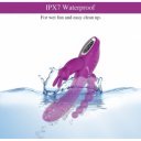 Mikaela Triple Vibrator 10 Modes Vibration Silicon USB Mov 21 Cm 5000128032735 Multifunkciós