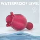 Vibrator Bloom, 18 Moduri Stimulatoare, Silicon, USB, RED, 10.9 cm 5000128054058 Csiklóizgatók