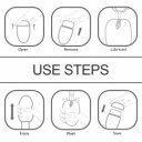 Masturbator Pocket Flame Gura Super Soft Művaginák