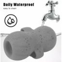 Space Masturbator With 2 Vibrating Eggs 9 Vibration Modes + 3 Intensities Speed Soft Silicon Gray 11.1 Cm 5000128036702 Művaginák