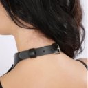 Harness Chest Armor, Piele Ecologica, Negru, S-L Fetish