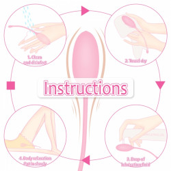 Set Colors 3 Bile Vaginal Silicon Pink 5000128032179 Gésagolyók