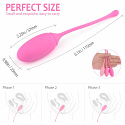 Set Colors 3 Bile Vaginal Silicon Pink 5000128032179 Gésagolyók