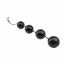 Butt Pleasure Anal Beads Extra Large, PVC, Black 759746431257 Gésagolyók