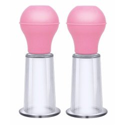 Set of 2 Nipple Pumps Lollipop Pump, Pink 5000128059268 Vagina pumpák, szívók, stimulálók Vagina pumpák, szívók, stimulálók