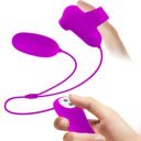 Pretty Love Double Stimulator, 12 Vibration Modes, 12 Suction Modes, Silicone, Purple 6959532333893 Csiklóizgatók