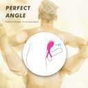 Sqweel Double Penis Ring 10 Rotation Modes USB Silicon Pink  5000128027038 Multifunkciós