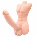 Dildo Temptation Bigger Man, TPR, Natural, 21 cm 6959532333749 Dildo