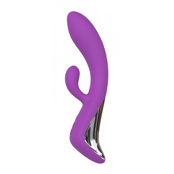 Vibrator Rabbit Luxe Wave & Vibrations Silicon Mov USB 5000128012546 Vízálló vibrátorok
