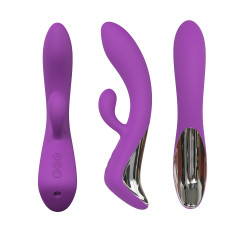 Vibrator Rabbit Luxe Wave & Vibrations Silicon Mov USB 5000128012546 Vízálló vibrátorok