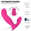 Vibrator Wish, 9 Moduri Vibratii, Silicon, USB, 12.7 cm Multifunkciós