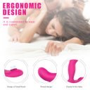 Vibrator Wish, 9 Moduri Vibratii, Silicon, USB, 12.7 cm Multifunkciós