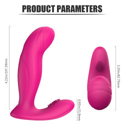 Vibrator Wish, 9 Moduri Vibratii, Silicon, USB, 12.7 cm Multifunkciós