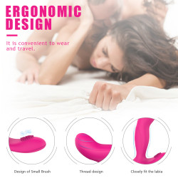 Vibrator Wish, 9 Moduri Vibratii, Silicon, USB, 12.7 cm Multifunkciós