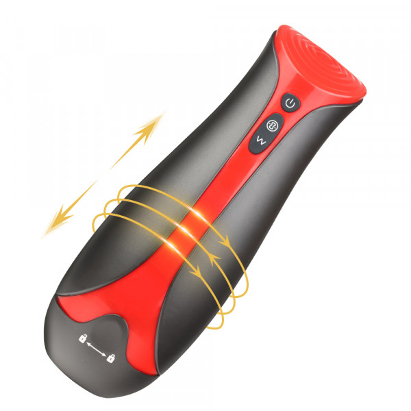 Tay 7 Masturbator Automatic Pulsing Modes 3 Modes USB Suction 27 Cm Multifunkciós