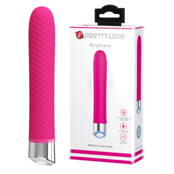 Reginald 12 funkciós ,16,7cm hosszu 2,7cm ármérőjü szilikon vibrátor . Multifunkciós
