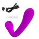 Pretty Love Alex Stimulator, 12 Vibration Modes, 4 Suction Modes, Silicone, USB, Purple 6959532334043 Multifunkciós