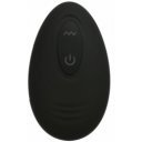 Double Ring For Penis Remote Control 10 Vibration Modes USB Black Silicone 5000128004107 Pénisz feltétek