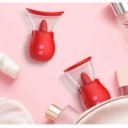 Cerise Pleasure Kit Stimulator, Sucking&Licking, Silicone, USB, Red 6427885000248 Csiklóizgatók