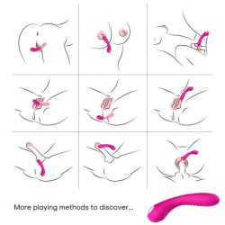 LEGEND VIBRATOR PINK 52-00006 5903661805586 Vízálló vibrátorok