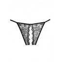 Bikini Crothless Enchanted Belle Adore BLK. OS  883045908360 Bugyi