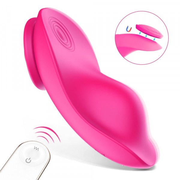 Vivid Wearable Vibrator, 9 Vibration Modes, Silicone, USB, Pink, 8.5 cm 5000128058308 Csiklóizgatók