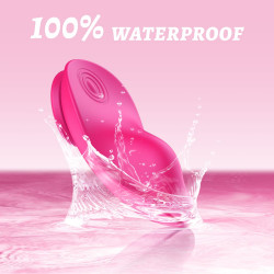 Vivid Wearable Vibrator, 9 Vibration Modes, Silicone, USB, Pink, 8.5 cm 5000128058308 Csiklóizgatók