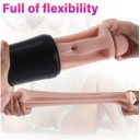Masturbator Doxie, 10 Moduri Vibratii, TPE, USB, Natural, 23 cm 5000128054423 Művaginák