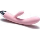 Vibrator SVAKOM Alice, 8 vibrating modes, Silicon,  17.6 cm Light Pink Multifunkciós