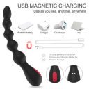 Viny Anal Balls 9 Vibration Modes Black USB Silicon 5000128012638 ( 6427885018090) Anál