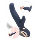 Vibrator Rabbit Dolphy 13 Vibration Modes Boost Mode USB Silicon Dark Blue 23 Cm 5000128036832 Multifunkciós